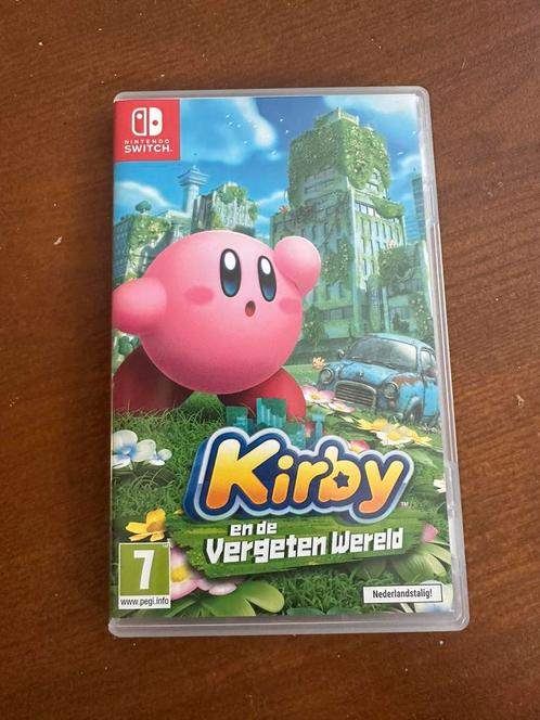 Kirby en de Vergeten Wereld, Spelcomputers en Games, Games | Nintendo Switch, Zo goed als nieuw, Overige genres, Vanaf 12 jaar