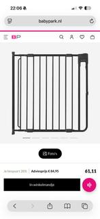 Fenss SafetyDoor Traphekje Mat Zwart a3, Kinderen en Baby's, Traphekjes, Ophalen, Nieuw, Metaal of IJzer, 115 cm of meer