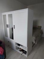 Platsa bed IKEA 140x200, Ophalen, Gebruikt, Wit, Tweepersoons