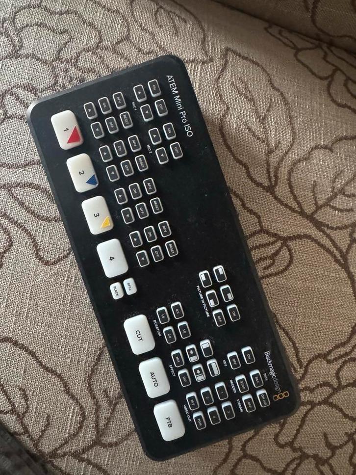 Blackmagic ATEM Mini Pro ISO, Audio, Tv en Foto, Professionele Audio-, Tv- en Video-apparatuur, Zo goed als nieuw, Video, Ophalen of Verzenden