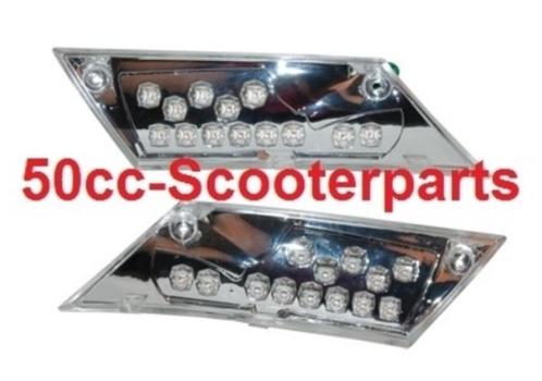 knipperlichten + led lamp zip2000 transparant achter DMP 414, Motoren, Tuning en Styling, Ophalen of Verzenden