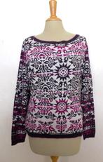Noors/folklore trui met vogeltjes print van Penny Black! M, Kleding | Dames, Truien en Vesten, Verzenden, Zo goed als nieuw, Maat 38/40 (M)