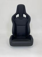 RECARO Sportster CS Leder Zwart Met Wit Stiksel, Auto diversen, Ophalen of Verzenden, RECARO Automotive, Info@recaro-automotive.com