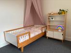 Petite Amelie peuterbed Cerise, boekenkast en klamboe., Kinderen en Baby's, Ophalen, 70 tot 85 cm, 140 tot 160 cm, Zo goed als nieuw