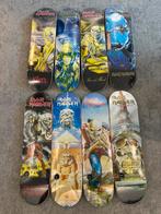Complete nieuwe serie Iron Maiden skatedecks - 8 stuks, Ophalen