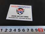 sticker MARCEL RACING SPORT Engine and car tuning, Verzamelen, Ophalen, Zo goed als nieuw, Bedrijf of Vereniging