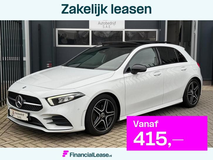 Mercedes-Benz A-klasse 180 AMG PANO CARPLAY SFEER NIGHT CAME, Auto's, Mercedes-Benz, Bedrijf, Lease, Financial lease, A-Klasse
