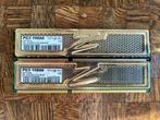 2x 2GB OCZ Gold PC3-10666, Gebruikt, DDR3, Ophalen of Verzenden, Desktop
