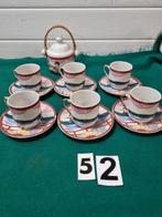 -	kopjes chinees met suikerpot, Verzamelen, Retro, Ophalen of Verzenden