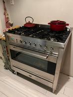 Boretti gasfornuis en oven, Witgoed en Apparatuur, Fornuizen, Ophalen, 60 cm of meer, Zo goed als nieuw, Gas