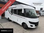 Rapido I 896F Automaat Queensbed Hefbed Face To Face Zonnepa, Caravans en Kamperen, Campers, Hordeur, 7 tot 8 meter, Bedrijf, Diesel