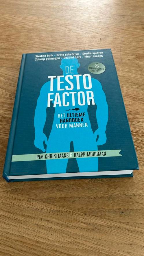 Pim Christiaans - De testofactor, Boeken, Overige Boeken, Zo goed als nieuw, Ophalen of Verzenden