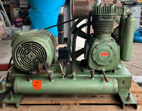 Zware compressor met 500ltr voorraadvat, Doe-het-zelf en Verbouw, Compressors, 800 liter/min of meer, Ophalen