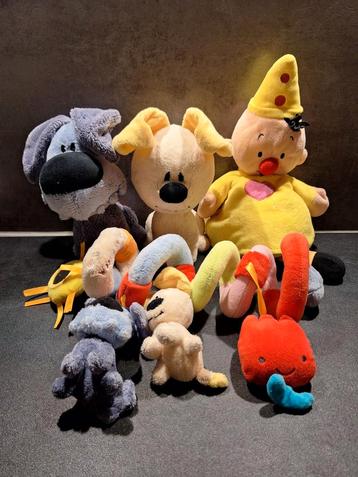 Babyspeelgoed: Woezel & Pip, Bumba, Boxspiraal, Knuffels beschikbaar voor biedingen
