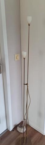 Gratis Staande dimbare lamp halogeen, Huis en Inrichting, Lampen | Vloerlampen, Ophalen of Verzenden, Gebruikt, 150 tot 200 cm
