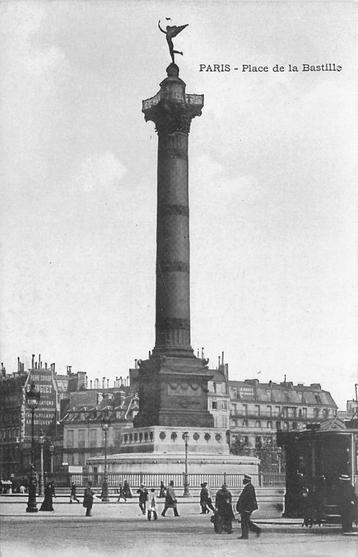 (376-180-003) Paris Place de Bastille beschikbaar voor biedingen
