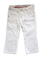 Nieuwe Gsus 7/8 jeans, spijkerbroek, wit, Mt. W32, Gsus, Verzenden, Wit, Nieuw