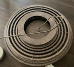 Bolia Anelli Hanglamp Ø55 cm - donker geolied eiken, Ophalen, Japandi, Zo goed als nieuw, Minder dan 50 cm
