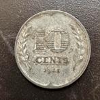 Oorlogsgeld zinken dubbeltje nederland 1941 2e wereld oorlog, Postzegels en Munten, Munten | Nederland, Ophalen of Verzenden, Koningin Wilhelmina