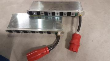 2x verdeler voeding 400 volt naar 220 volt voor computer beschikbaar voor biedingen