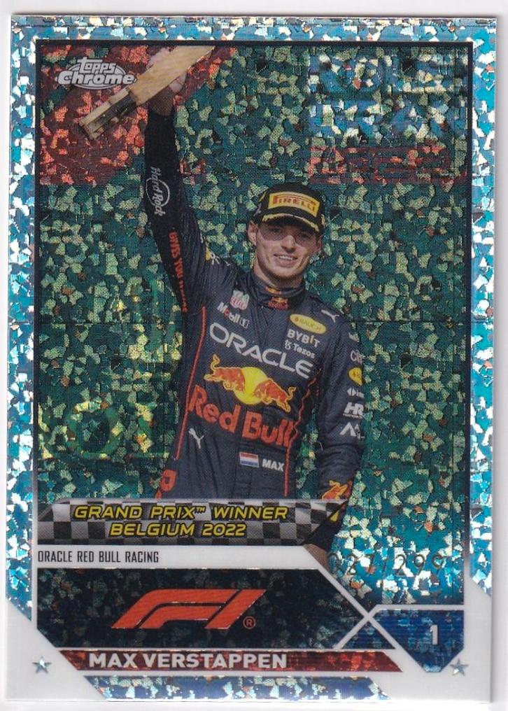 Max Verstappen Mini-Diamond Refractor #157 /299, Verzamelen, Automerken, Motoren en Formule 1, Nieuw, Formule 1, Verzenden