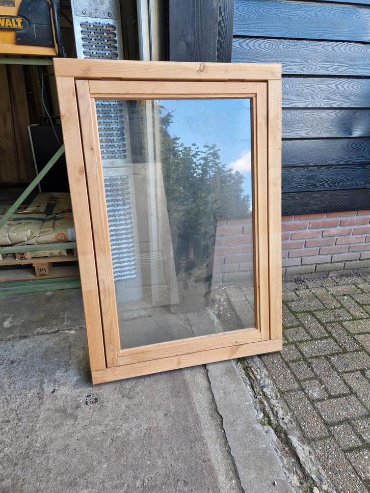 Douglas kiepraam Nieuw, Doe-het-zelf en Verbouw, Kozijnen en Schuifpuien, Nieuw, Raamkozijn, Hout, 75 tot 150 cm, 75 tot 150 cm