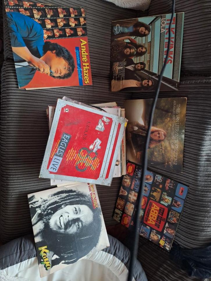 Partij Oude LP's - Niet Getest, Cd's en Dvd's, Vinyl | Pop, Gebruikt, 1960 tot 1980, 12 inch, Ophalen