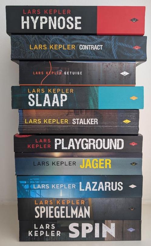 Lars Kepler - 10 boeken - Complete Serie (Joona Linna), Boeken, Thrillers, Zo goed als nieuw, Scandinavië, Ophalen of Verzenden