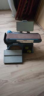 HBM Bandschuurmachine - Nieuwstaat!, Doe-het-zelf en Verbouw, Gereedschap | Schuurmachines, Bandschuurmachine, Ophalen of Verzenden