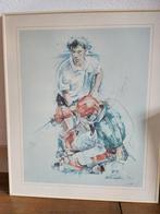 Hockey Schilderij - Gesigneerd!, Ophalen of Verzenden
