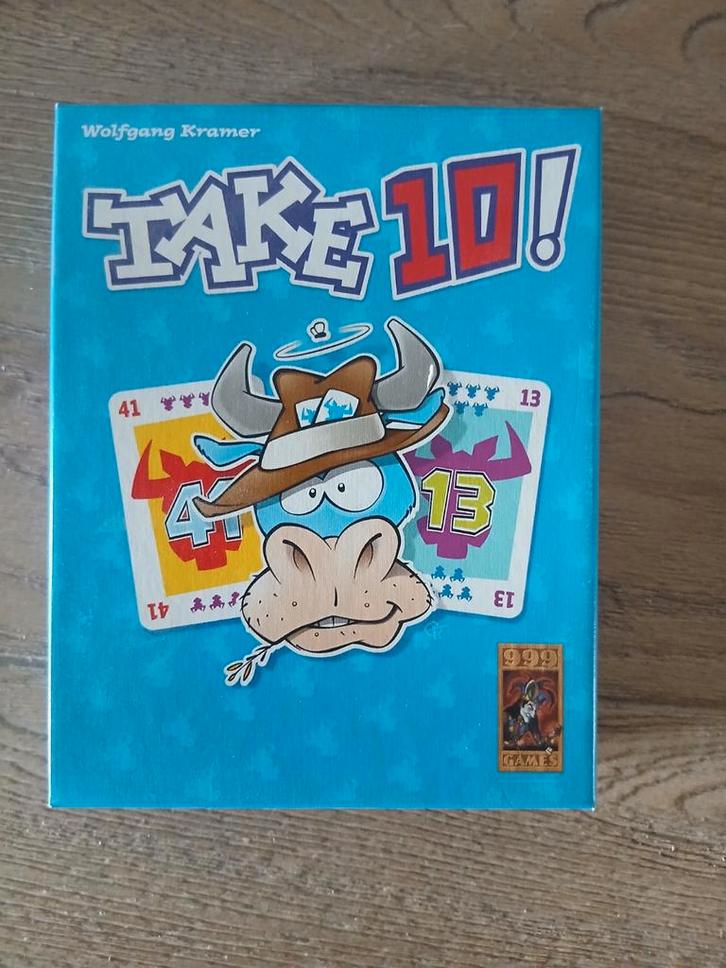 Take 10! 999Games, Hobby en Vrije tijd, Gezelschapsspellen | Kaartspellen, Nieuw, Ophalen of Verzenden