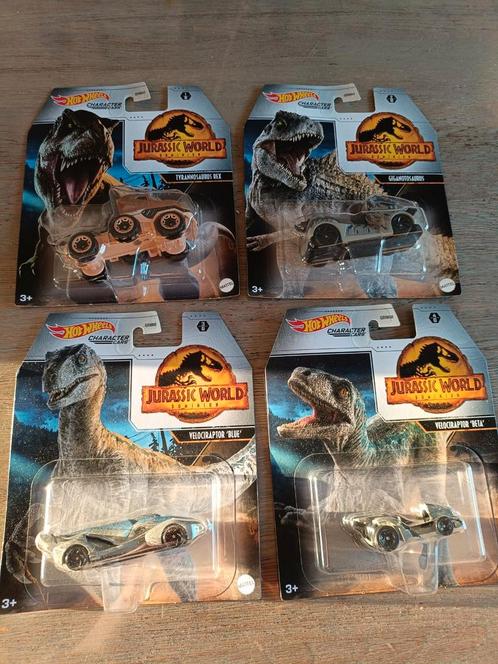 1:64 HotWheels van Jurassic World, Hobby en Vrije tijd, Modelauto's | Overige schalen, Nieuw, Auto, Ophalen of Verzenden
