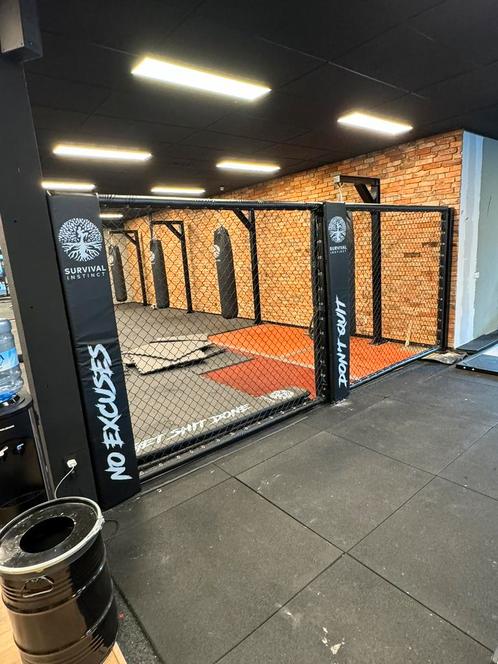 Cage wall gym zaal afzetting hollemans gym Builders bokszak, Sport en Fitness, Vechtsporten en Zelfverdediging, Overige, Ophalen of Verzenden
