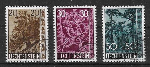 Liechtenstein Michel 399-401 gestempeld, Postzegels en Munten, Postzegels | Europa | Overig, Gestempeld, Overige landen, Ophalen of Verzenden