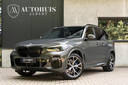 BMW X5 xDrive45e M-Sport Dravitgrau B&W Carbon Night Vision, Auto's, BMW, Bedrijf, Te koop, X5, 360° camera, 4x4, ABS, Achteruitrijcamera