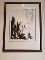 Tekening Dali, Ophalen of Verzenden