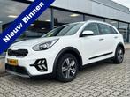 Kia Niro 1.6 GDI DYNAMICLINE HYBRID DCT6 AUTOMAAT ECC/CRUISE, Euro 6, Leder en Stof, Wit, Origineel Nederlands