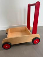 Van Dijk Toys Loopkarretje van hout, Ophalen of Verzenden, Zo goed als nieuw