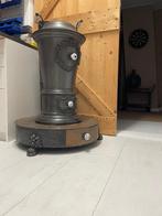 Antieke gietijzeren kachel, Huis en Inrichting, Kachels, Ophalen, Gebruikt, Houtkachel, Vrijstaand