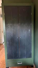 GRATIS groene kast, Huis en Inrichting, Kasten | Kledingkasten, Ophalen, Gebruikt, 200 cm of meer, 50 tot 100 cm
