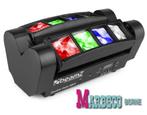 LED licht effect, Double Helix 8x 3W RGBW Led, MHL820, Kleur, Nieuw, Info@marbeco.nl, BeamZ