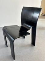 4 stuks Stripstoelen Gijs Bakker, Huis en Inrichting, Ophalen, Zwart, Zo goed als nieuw, Vier