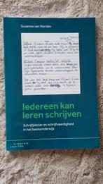Suzanne van Norden - Iedereen kan leren schrijven, Sociale wetenschap, Ophalen of Verzenden, Zo goed als nieuw, Suzanne van Norden