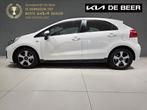 KIA Rio 1.2 CVVT 85pk Eco Dynamics 5-Deurs ComfortLine Airco, 450 kg, Gebruikt, 4 cilinders, Wit