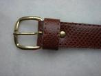 Bruine ceintuur 90 cm , Kleding | Dames, Riemen en Ceinturen, Minder dan 3 cm, 80 tot 90 cm, Bruin, Tailleriem