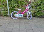 Kinderfiets meisje, Fietsen en Brommers, Fietsen | Kinderfietsjes, Ophalen of Verzenden, Gebruikt, Minder dan 16 inch, Zijwieltjes