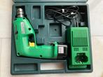 Hitachi D10DG Accu boormachine 9,6V EB9 accu, Ophalen of Verzenden, Gebruikt, Boormachine