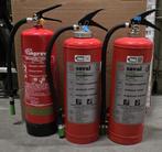 3 Brandblussers PFAS VRIJ met nieuwe keuring en ophangbeugel, Huis en Inrichting, Brandblussers en Brandkasten, Ophalen, Zo goed als nieuw