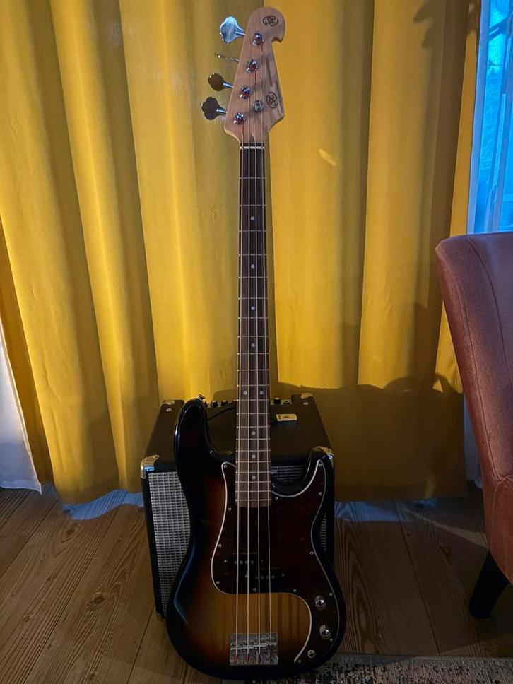 SX BD2 Standard P-style Basgitaar, Muziek en Instrumenten, Snaarinstrumenten | Gitaren | Bas, Zo goed als nieuw, Ophalen of Verzenden