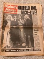 MELODY MAKER 1974 GRYPHON Arthur Lee DAVID BOWIE Roxy Music, Boeken, Tijdschriften en Kranten, Ophalen of Verzenden, Muziek, Film of Tv